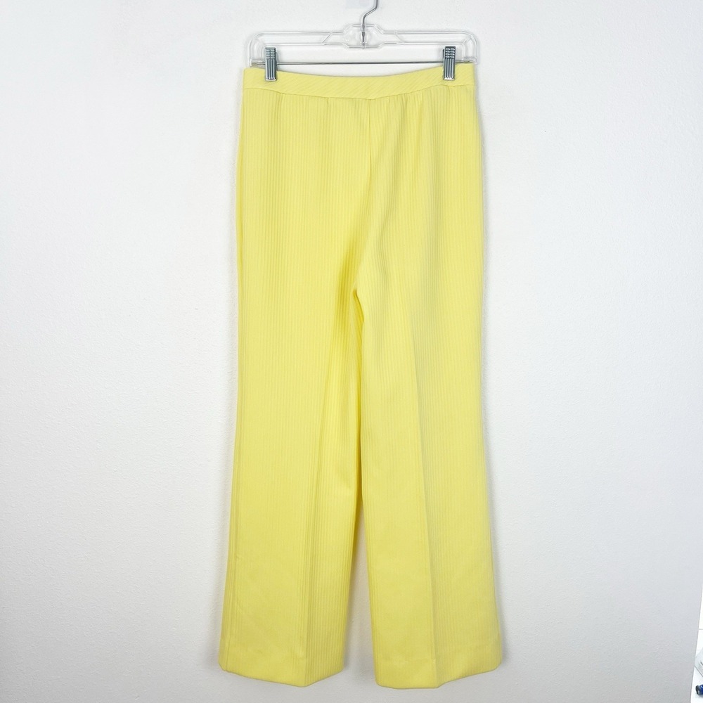 Madison Wardrobe Maker Vintage Yellow Pantsuit 70s - Picture 10 of 16
